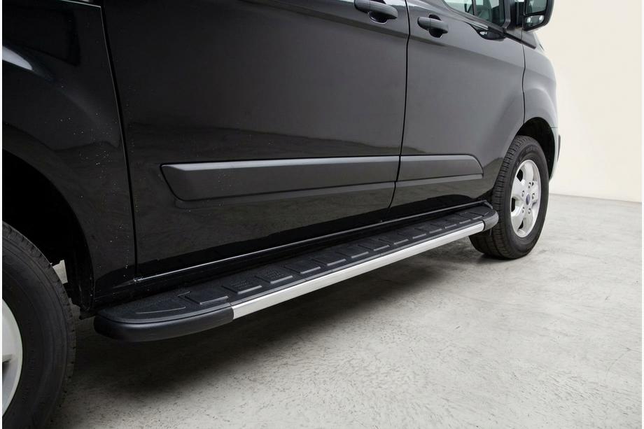 Ford Custom 2013–2022 Duru side steps (2 stuks, aluminium) Lange wielbasis Image