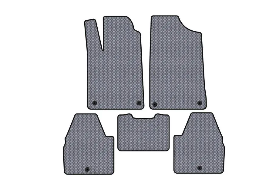 Peugeot 607 1999–2010 Carsuit rubberen automatten (SD, grijs) Image