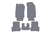 Renault Clio III 2005–2012 Rubberen automatten Carsuit (Grijs) foto 1