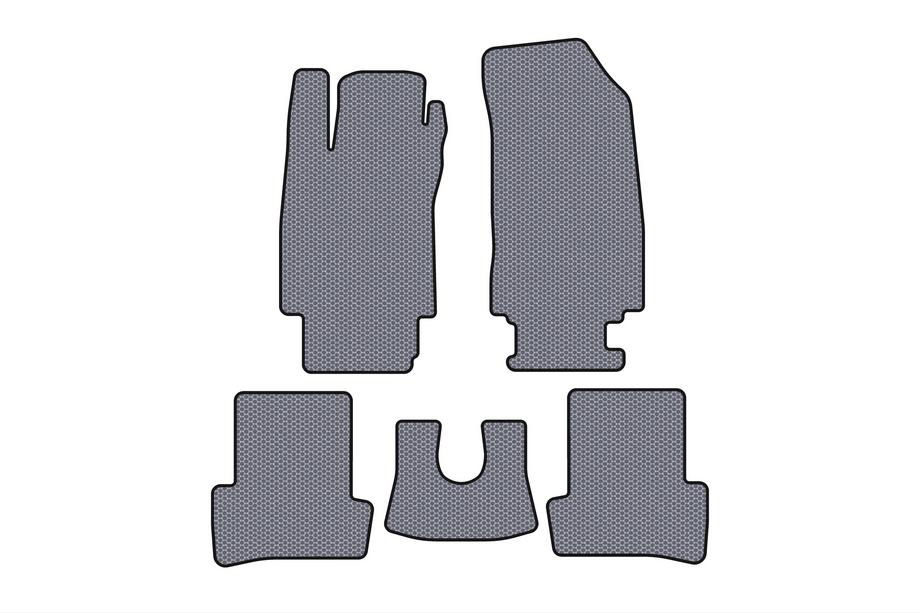 Renault Clio III 2005–2012 Rubberen automatten Carsuit (Grijs) Image