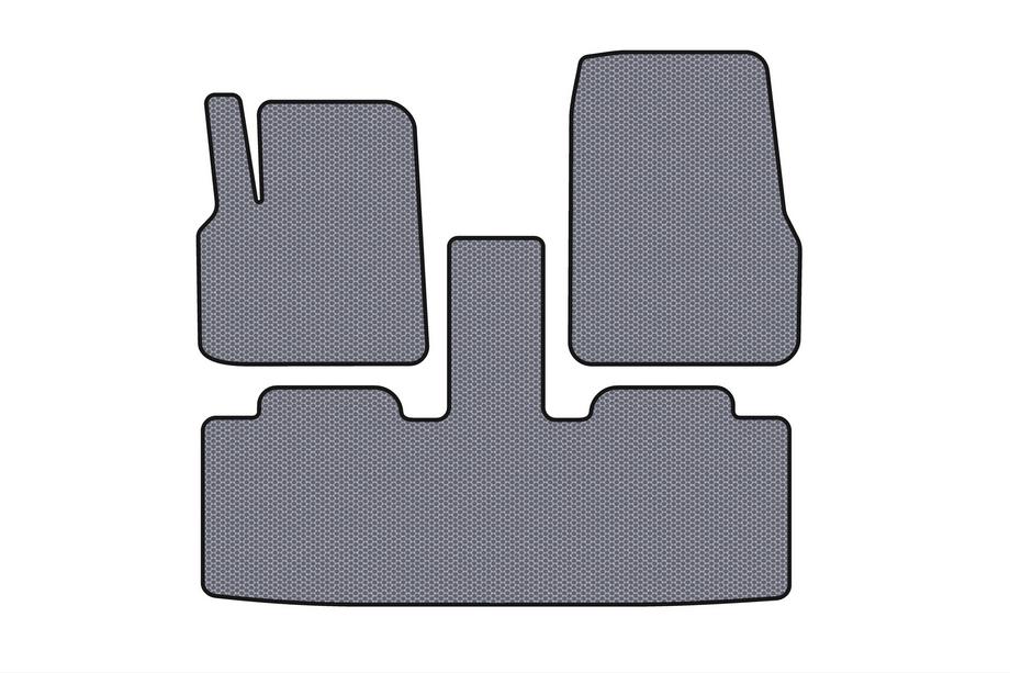 Renault Espace 2002–2014 Carsuit rubberen automatten (2 rijen, 7-zits, grijs) Foto 1