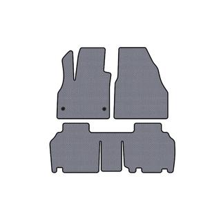 Rubberen matten Carsuit (2 rijen, 5-deurs/7-zits, grijs) Renault Kangoo 2008–2020 foto 1