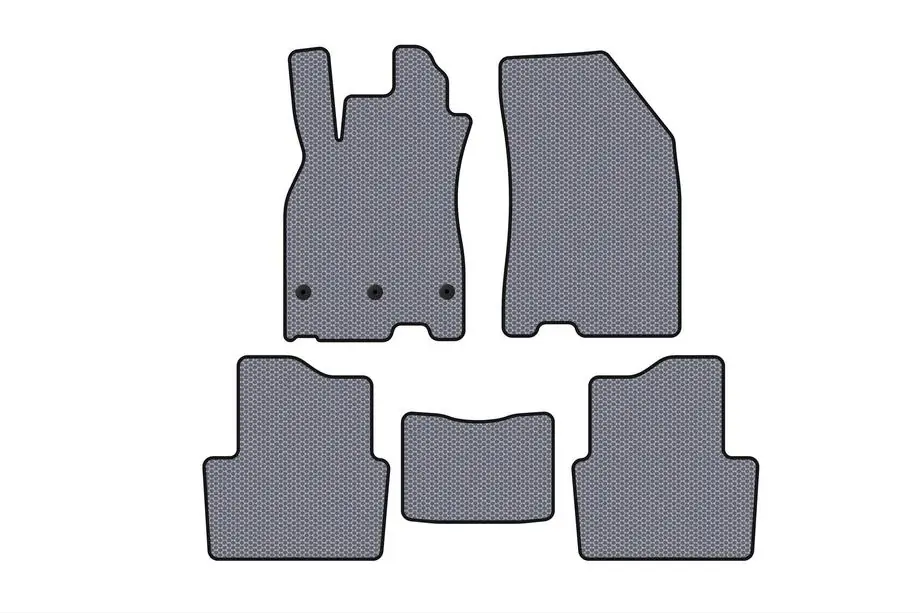 Renault Megane III 2009–2016 Carsuit rubberen automatten (SD, grijs) Image