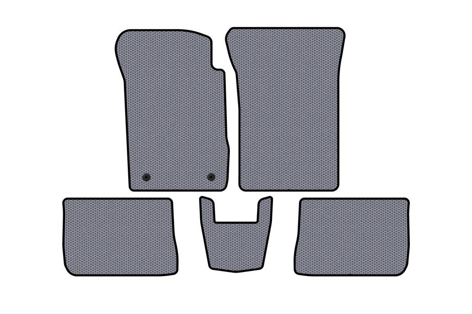 Renault Symbol 2008–2013 Carsuit rubberen automatten (SD, grijs) Foto 1