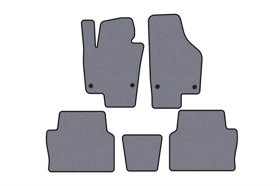 Seat Alhambra 2010– Rubberen automatten Carsuit (2 rijen, grijs) Image