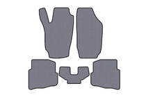 Seat Ibiza 2002–2009 Rubberen automatten Carsuit (Grijs) foto 1