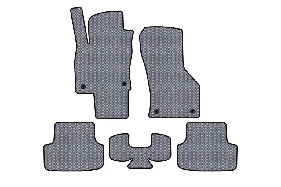 Seat Leon 2013–2020 Rubberen automatten Carsuit (Grijs) Image