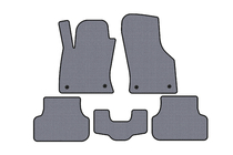 Seat Leon 2013–2020 Rubberen automatten Carsuit (2013-2016, SW, grijs) foto 1