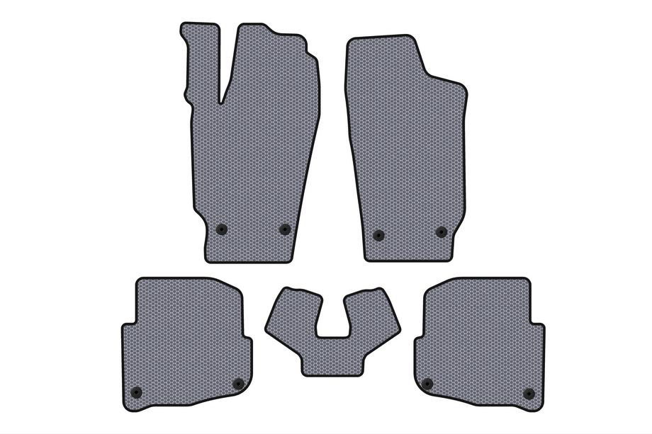 Skoda Fabia 2000–2007 Carsuit rubberen automatten (SD, grijs) Image