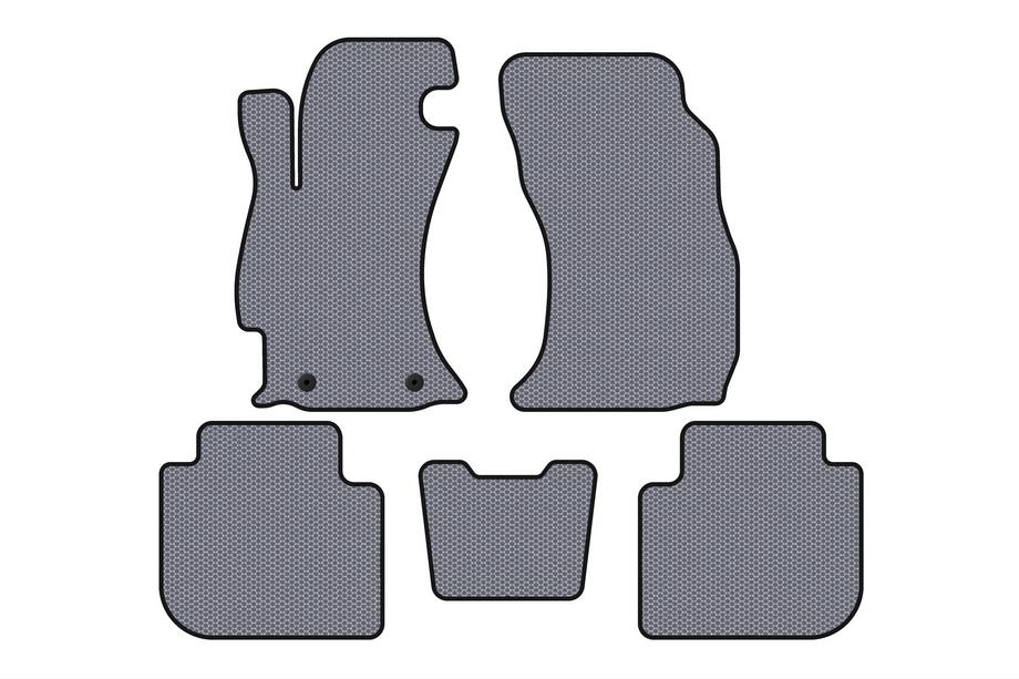 Subaru Forester 2013–2018 Rubberen automatten Carsuit (2013-2017, grijs) Foto 1