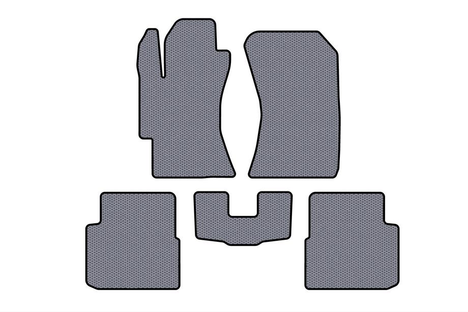 Subaru Impreza 2007–2011 Carsuit rubber automatten (HB, grijs) Image