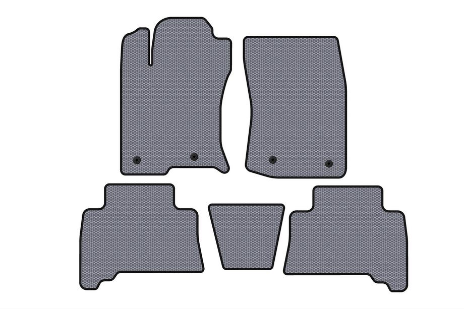 Toyota 4Runner 2009–2024 Rubberen automatten Carsuit (2009-2014, grijs) Image