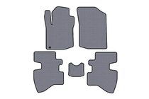 Toyota Aygo 2007–2014 Rubberen automatten Carsuit (2007-2009, HB, 3-deurs, grijs) foto 1