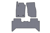 Toyota Hilux 2006–2015 Rubberen vloermatten Carsuit V2 (Grijs) foto 1