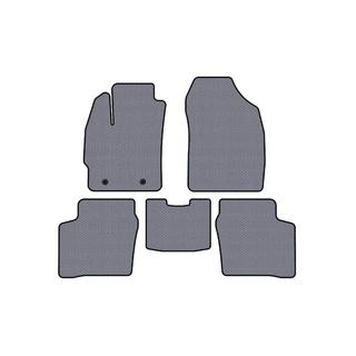 Rubberen automatten Carsuit (LB, grijs) Toyota Prius 2003–2009 foto 1