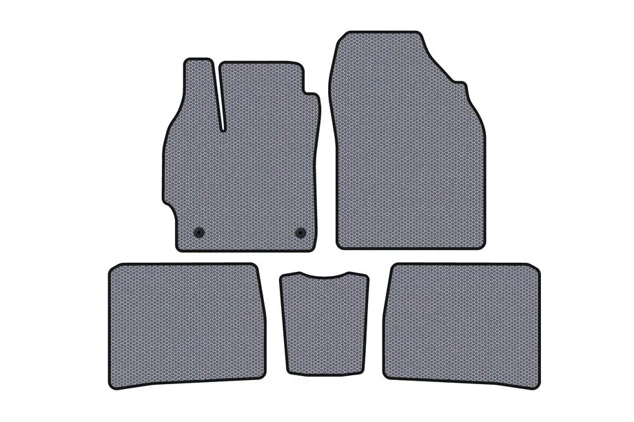 Toyota Prius 2009–2015 Rubberen automatten Carsuit (LB, grijs) Image