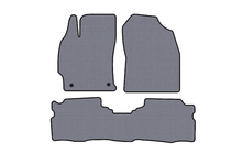 Toyota Prius 2015–2022 Rubberen automatten Carsuit (LB, Hybrid, grijs) foto 1