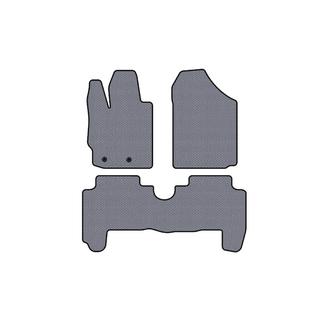 Rubberen automatten Carsuit (HB, 5-deurs, grijs) Toyota Yaris 2006–2011 foto 1