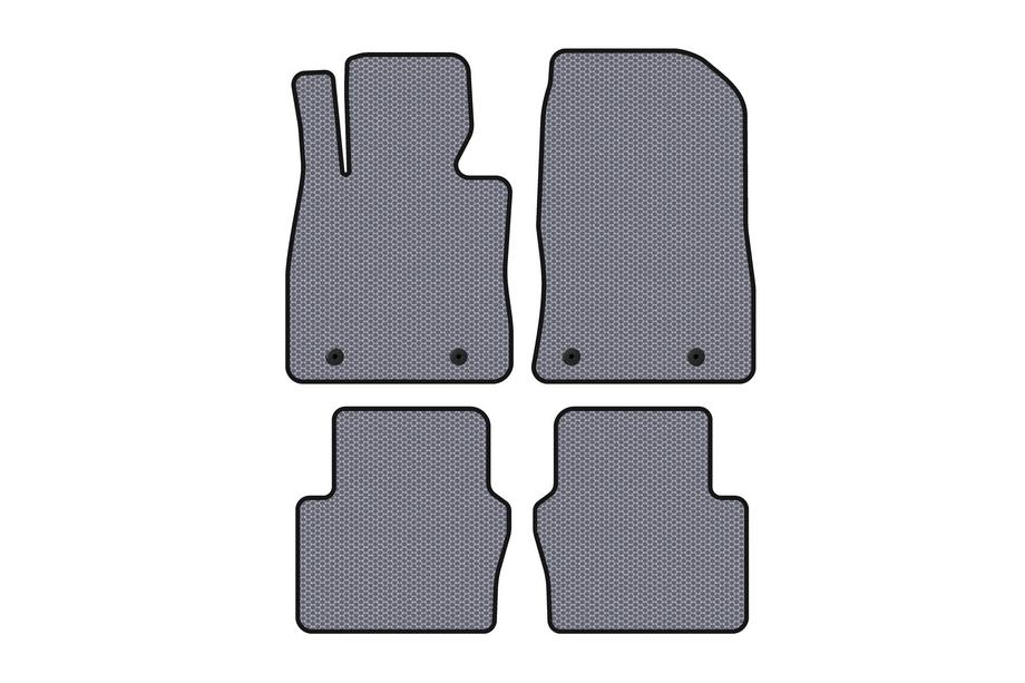 Toyota Yaris 2010–2020 Rubberen automatten Carsuit (Electro, 2017-2020, SD, grijs) Image