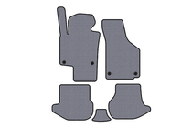 Volkswagen EOS 2006–2011 Rubberen automatten Carsuit (Grijs) foto 1