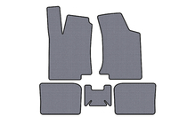 Volkswagen Golf 3 1991–2001 Rubberen automatten Carsuit (HB, 3-deurs, grijs) foto 1
