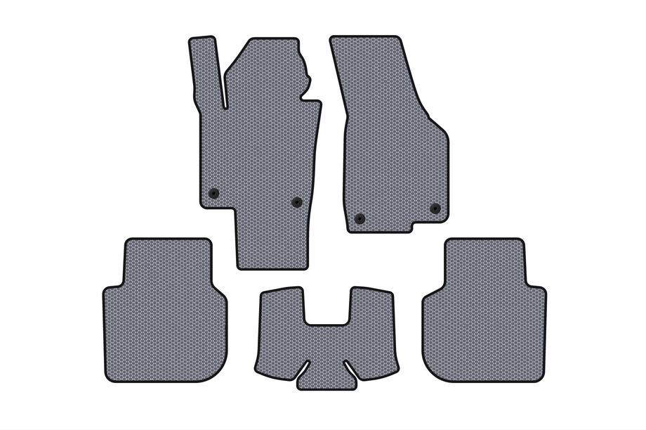 Volkswagen Passat B8 2015–2023 Rubberen automatten Carsuit (2015-2019, SD, grijs) Image