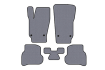 Volkswagen Polo 2010–2017 Rubberen automatten Carsuit (HB, 3/5-deurs, grijs) foto 1
