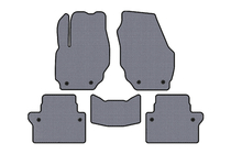 Volvo S80 2006–2016 Rubberen automatten Carsuit (Grijs) foto 1
