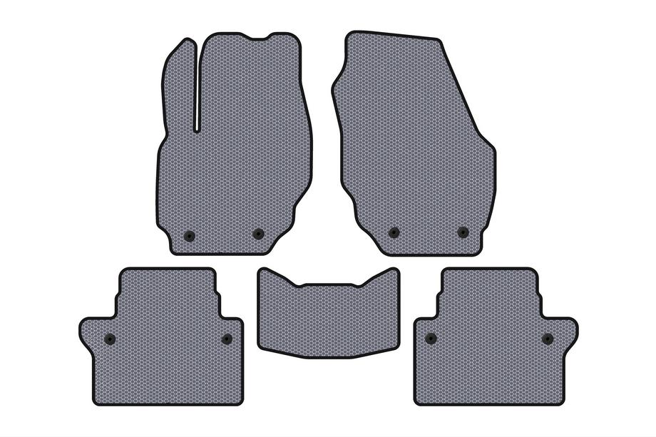 Volvo S80 2006–2016 Rubberen automatten Carsuit (Grijs) Image