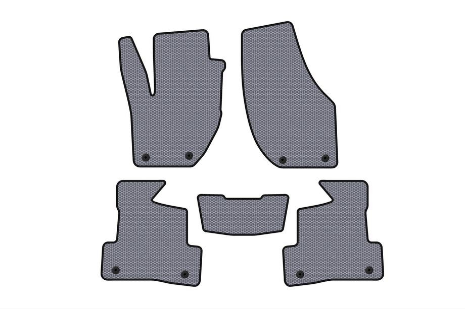 Volvo V40 2012– Rubberen automatten Carsuit (2012-2016, HB, grijs) Image