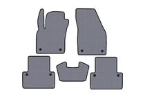 Volvo V50 2004–2012 Rubberen automatten Carsuit (2007-2012, SW, grijs) foto 1