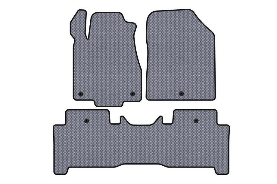 Acura MDX 2007–2013 Rubberen automatten Carsuit (2 rijen, grijs) Image