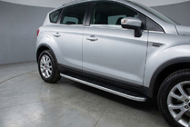 Ford Kuga 2008–2013 Side steps Tayga Grey (set van 2, aluminium) foto 1