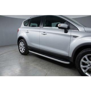 Side steps Tayga Grey (set van 2, aluminium) foto 1