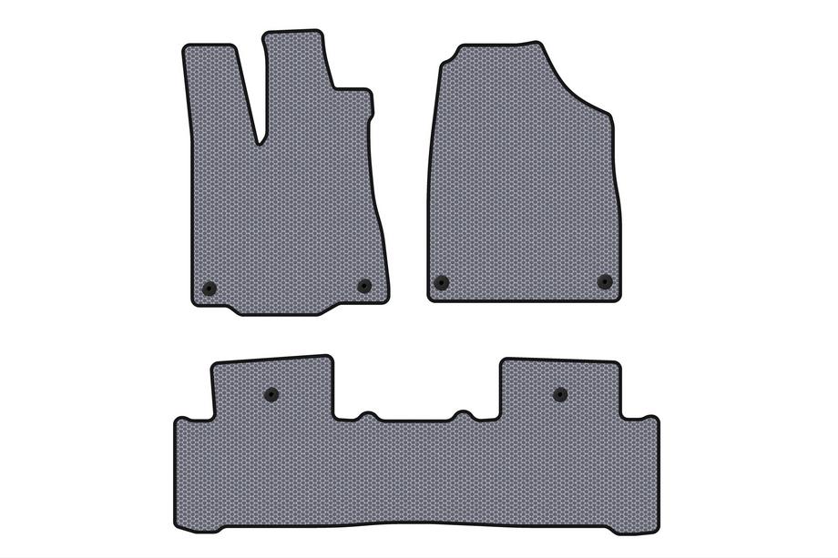 Acura MDX 2013–2020 Rubberen automatten Carsuit (2 rijen, grijs) Image