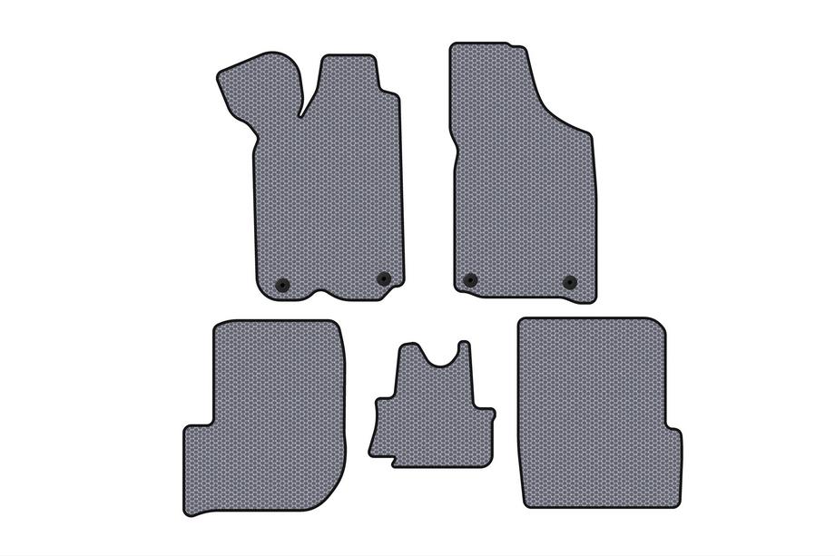 Audi 100 C3 1988–1991 Rubberen automatten Carsuit (1982-1991, Avant, grijs) Image