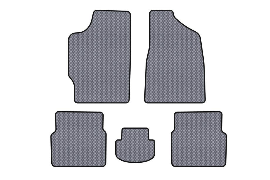 Audi 80 1978–1986 Rubberen automatten Carsuit (Sedan, grijs) Foto 1