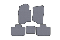 Cadillac Escalade 2007–2014 Rubberen automatten Carsuit (2 rijen, grijs) foto 1