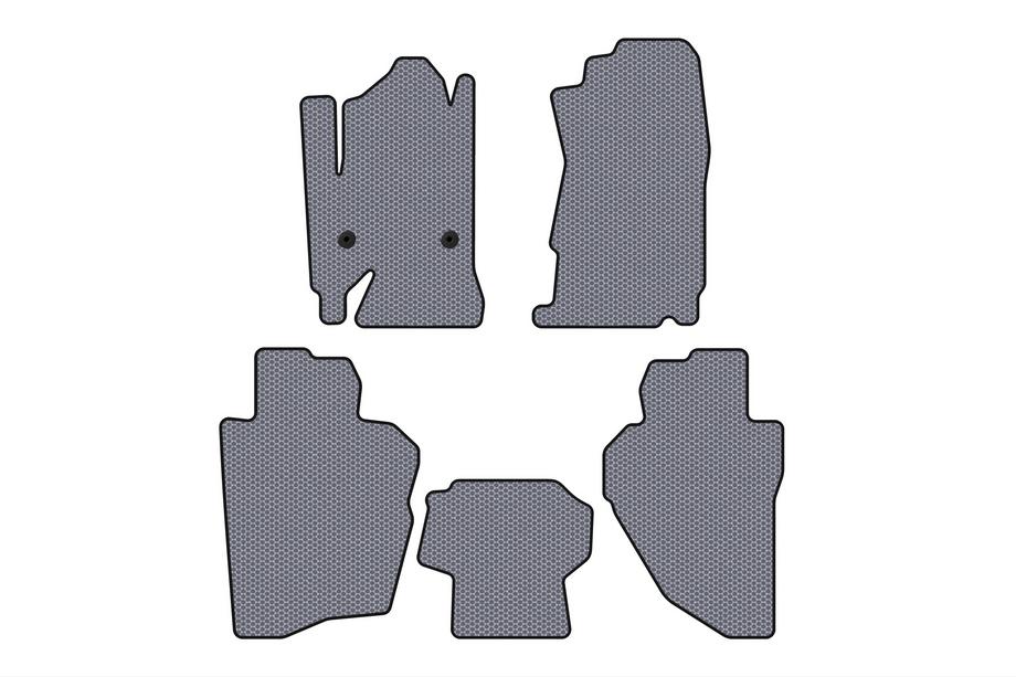 Chevrolet Silverado 2013–2019 Rubberen automatten Carsuit (Grijs) Image