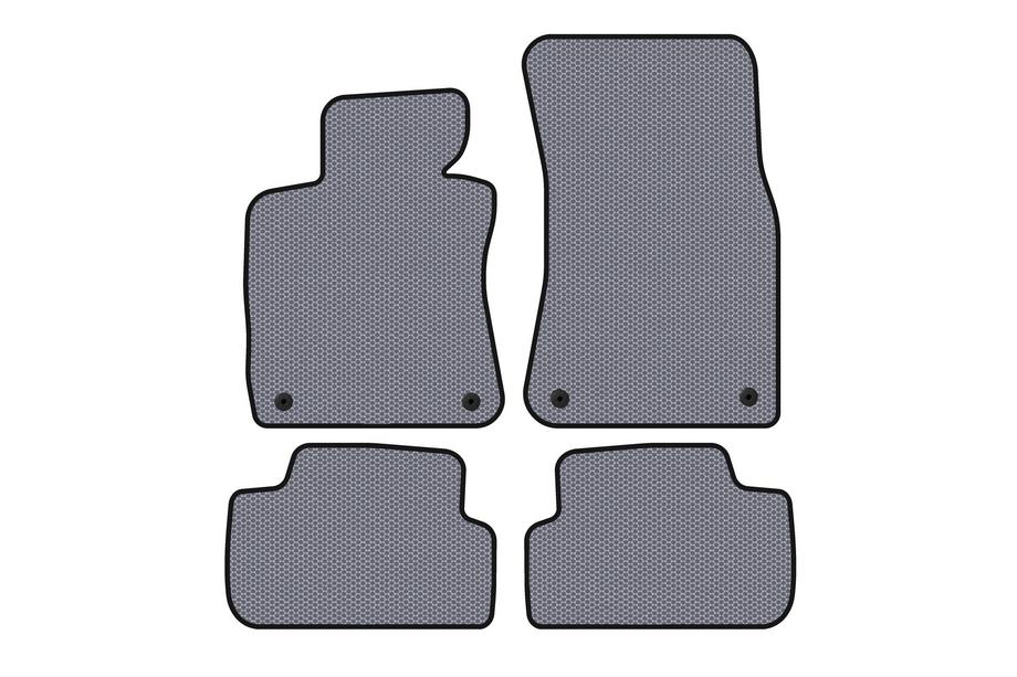 BMW 6-serie E63/E64 2003–2010 Rubberen automatten Carsuit (Grijs) Image