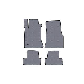 Rubberen automatten Carsuit (2005-2009, GT, Coupe, grijs) Ford Mustang 2005–2014 foto 1