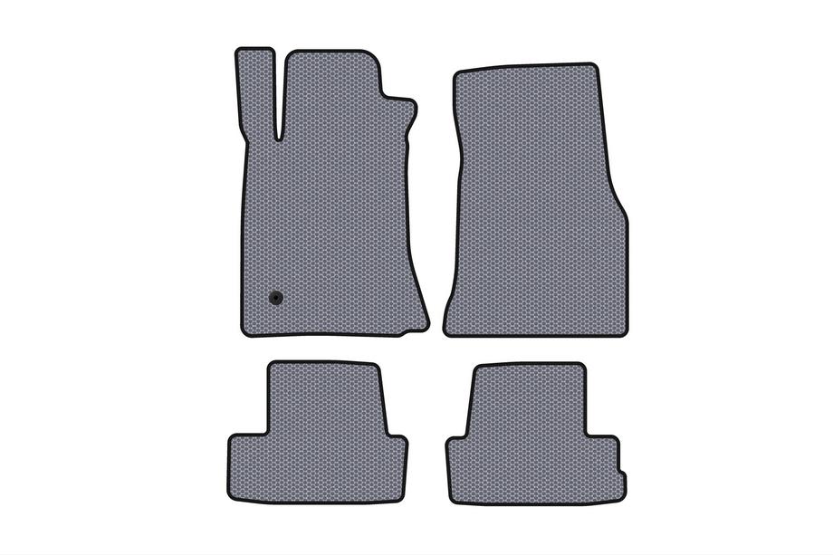 Ford Mustang 2005–2014 Rubberen automatten Carsuit (2005-2009, GT, Coupe, grijs) Image