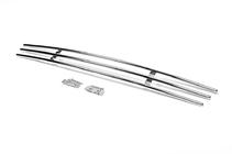 Volkswagen T5 2010–2015 Eendelige bumpergrille (RVS) foto 3