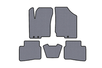 Kia Forte 2008–2024 Rubberen automatten Carsuit (2008-2012, grijs) foto 1