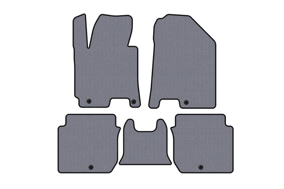 Kia Forte 2008–2024 Rubberen automatten Carsuit (2016-2018, grijs) Image
