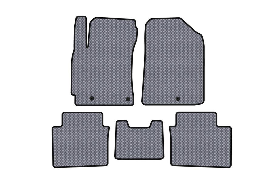 Kia Forte 2008–2024 Carsuit rubberen automatten voor het interieur (2018-2021, grijs) Image