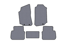 Saab 9-5 1997–2010 Rubberen automatten Carsuit (Grijs) foto 1