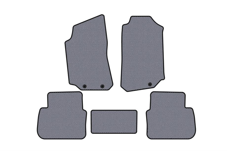 Saab 9-5 1997–2010 Rubberen automatten Carsuit (Grijs) Image