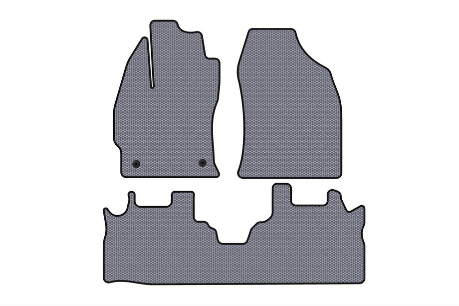Toyota Prius Plus Rubberen automatten Carsuit (2 rijen, grijs) Image