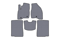 Ford Explorer 2011–2019 Rubberen automatten Carsuit (2015-2017, 2 rijen, 7-zits, grijs) foto 1